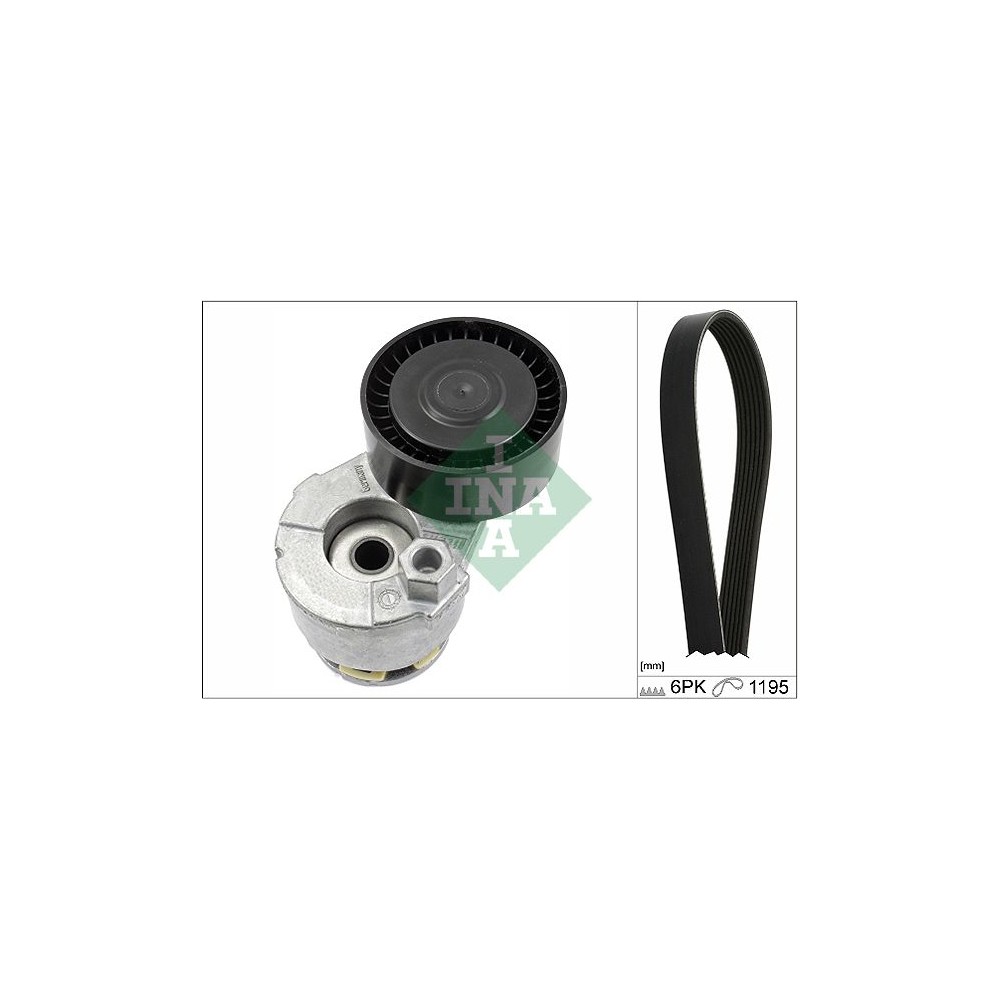 INA Keilrippenriemensatz 529011710