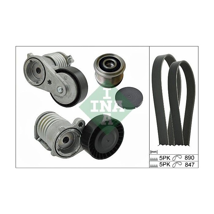 INA Keilrippenriemensatz 529012210