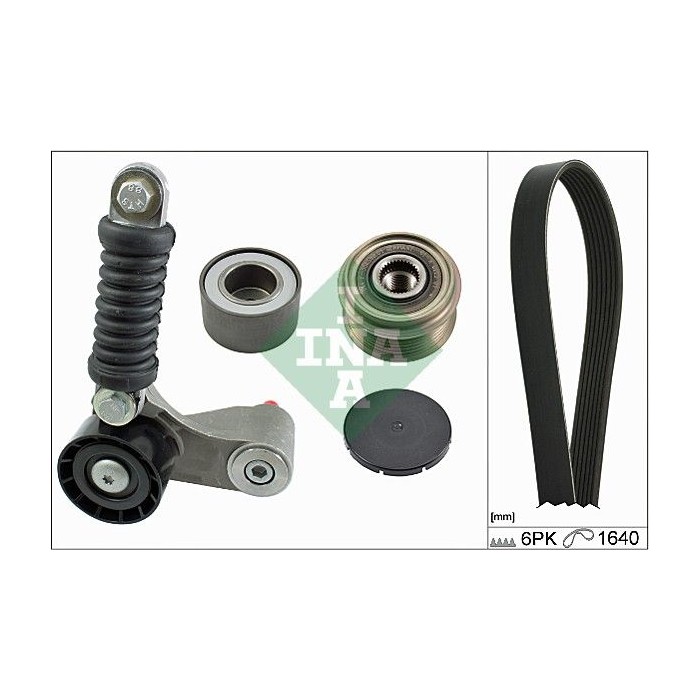 INA Keilrippenriemensatz 529012710