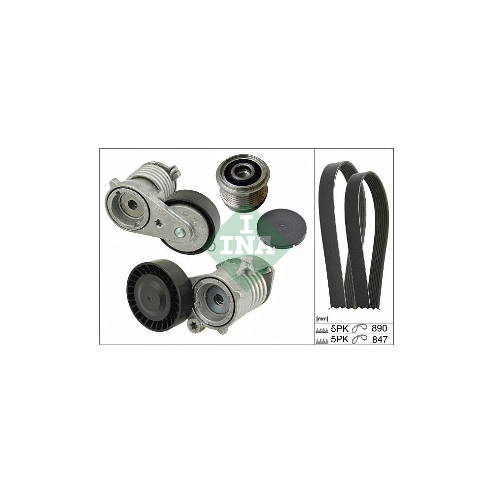 INA Keilrippenriemensatz 529012910