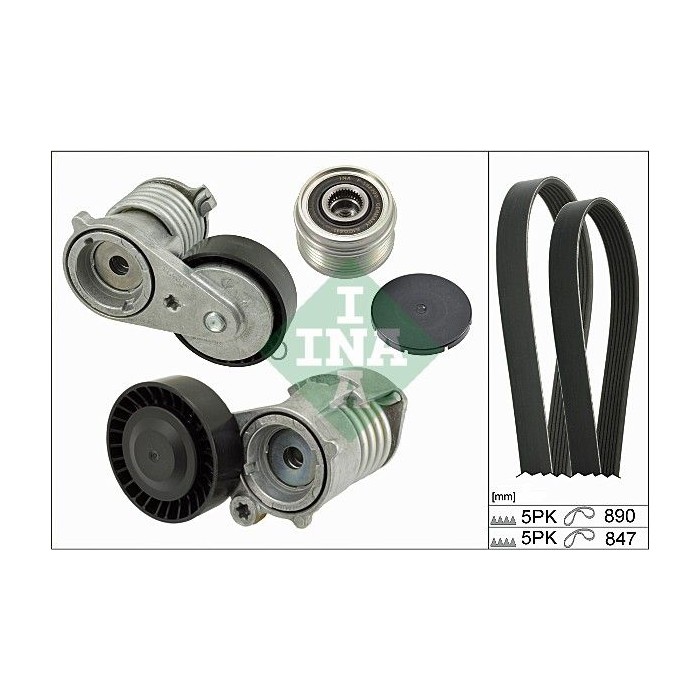 INA Keilrippenriemensatz 529013010