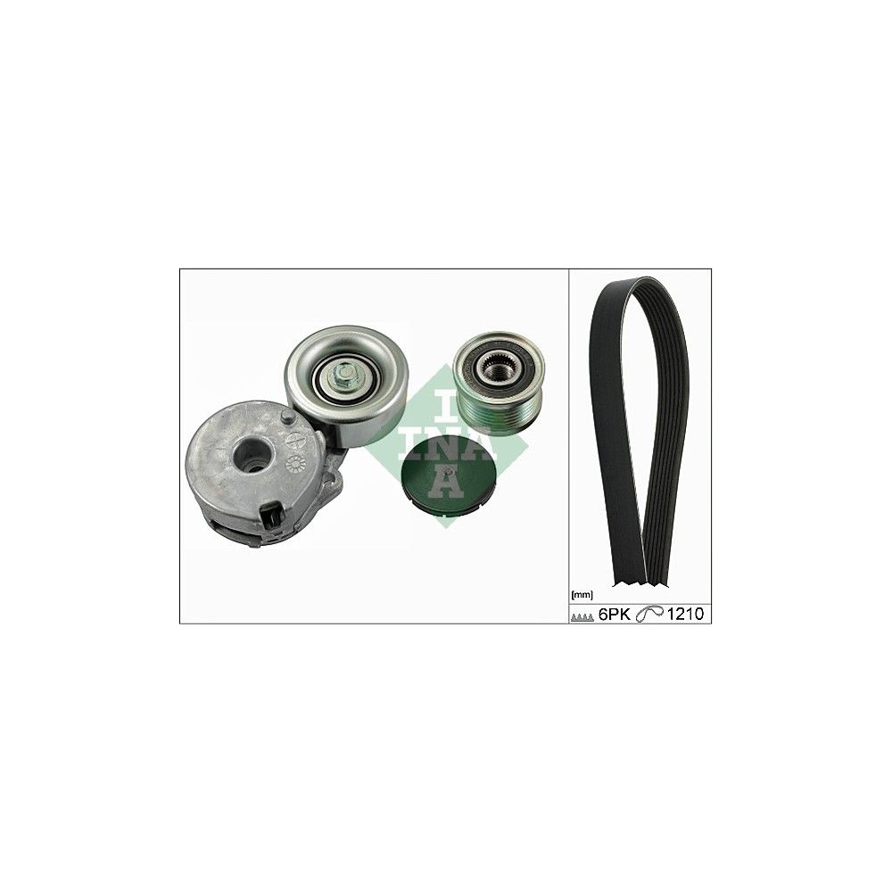 INA Keilrippenriemensatz 529013110