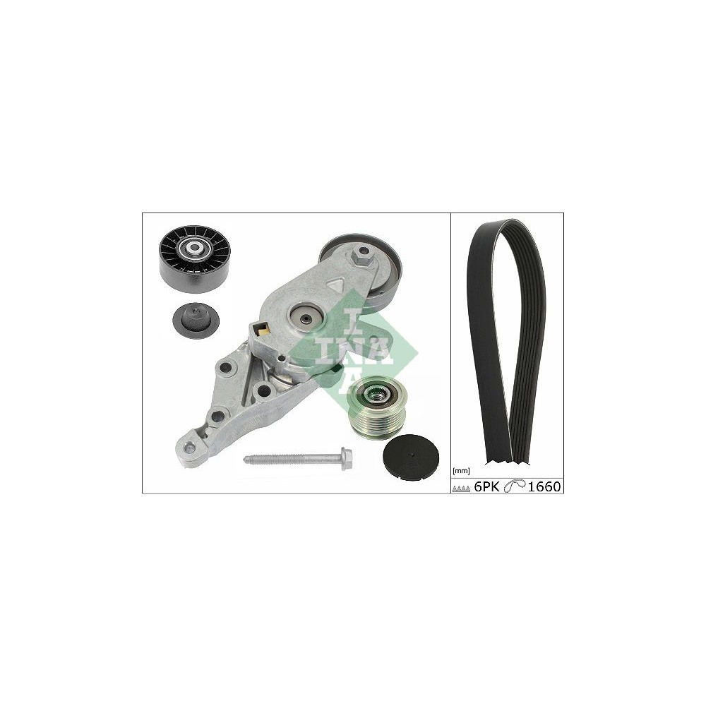 INA Keilrippenriemensatz 529013410