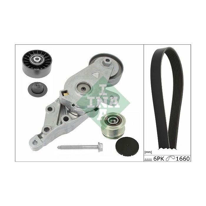 INA Keilrippenriemensatz 529013410