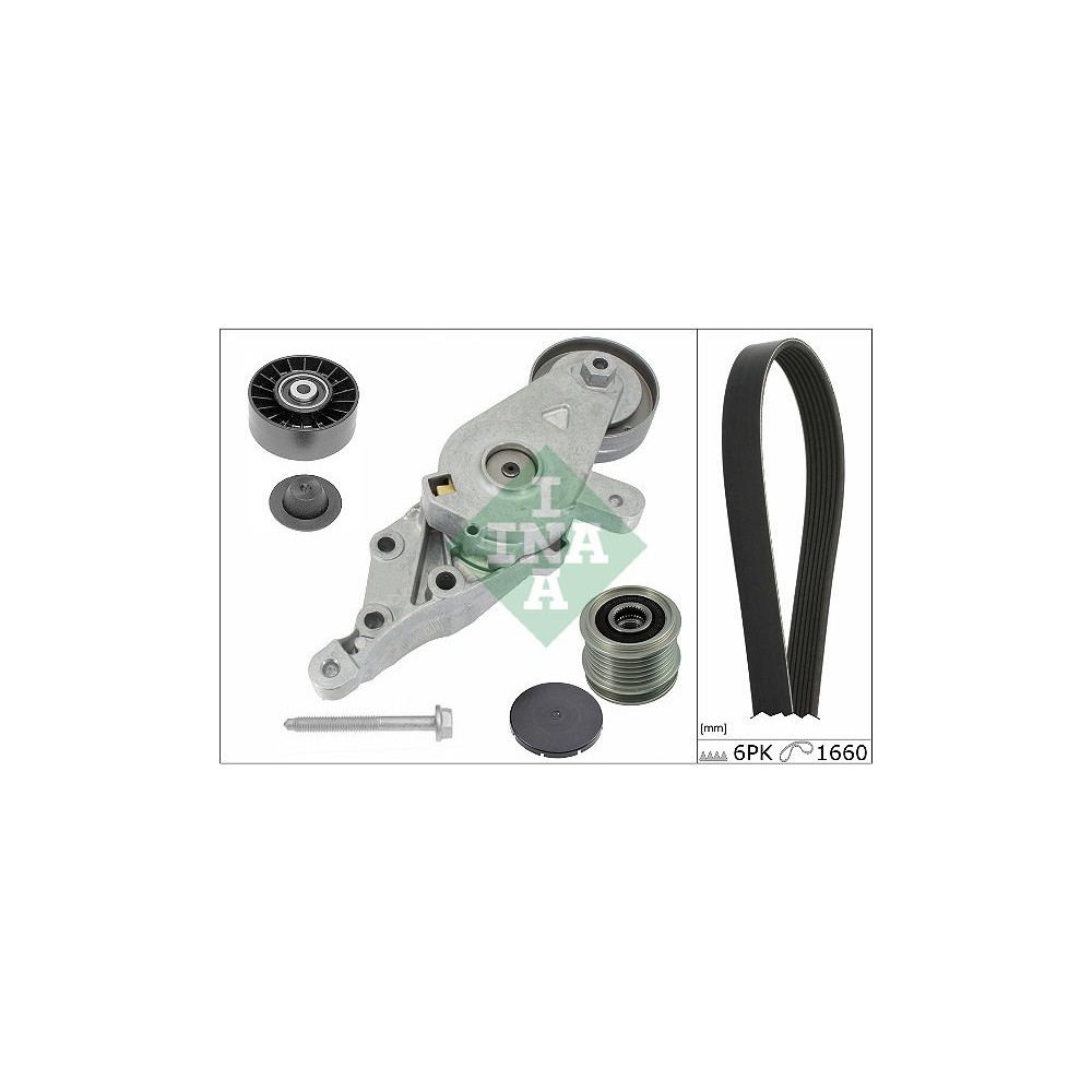 INA Keilrippenriemensatz 529013510