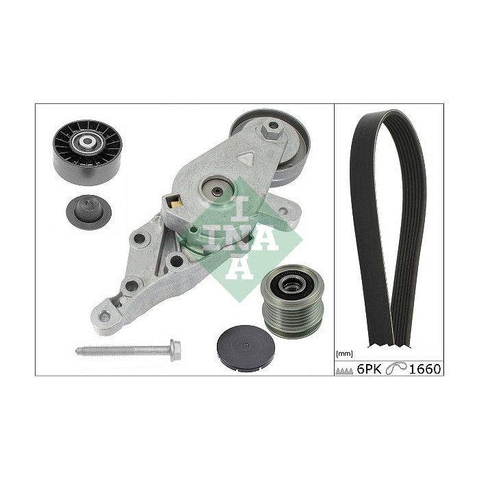 INA Keilrippenriemensatz 529013510