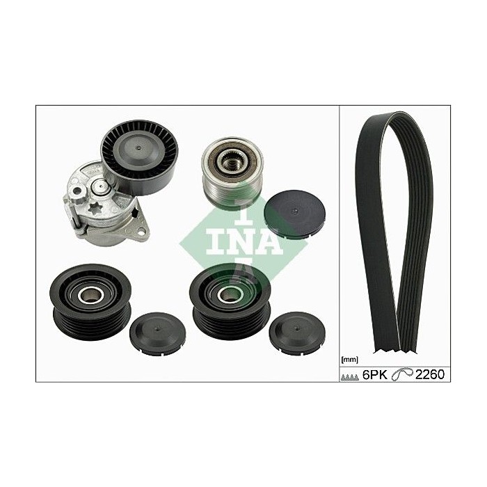 INA Keilrippenriemensatz 529013910