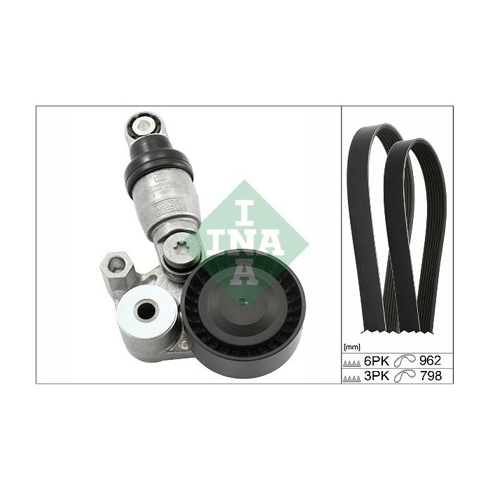 INA Keilrippenriemensatz 529015010