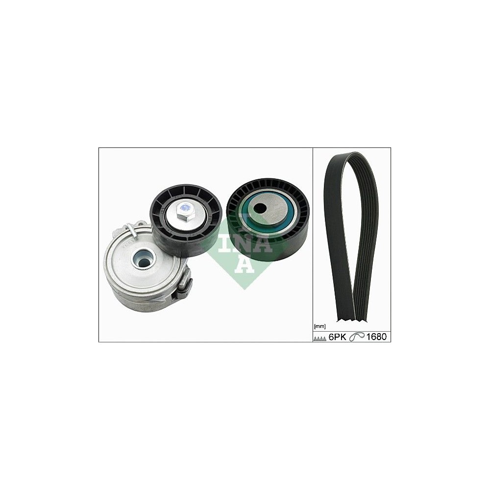 INA Keilrippenriemensatz 529016610