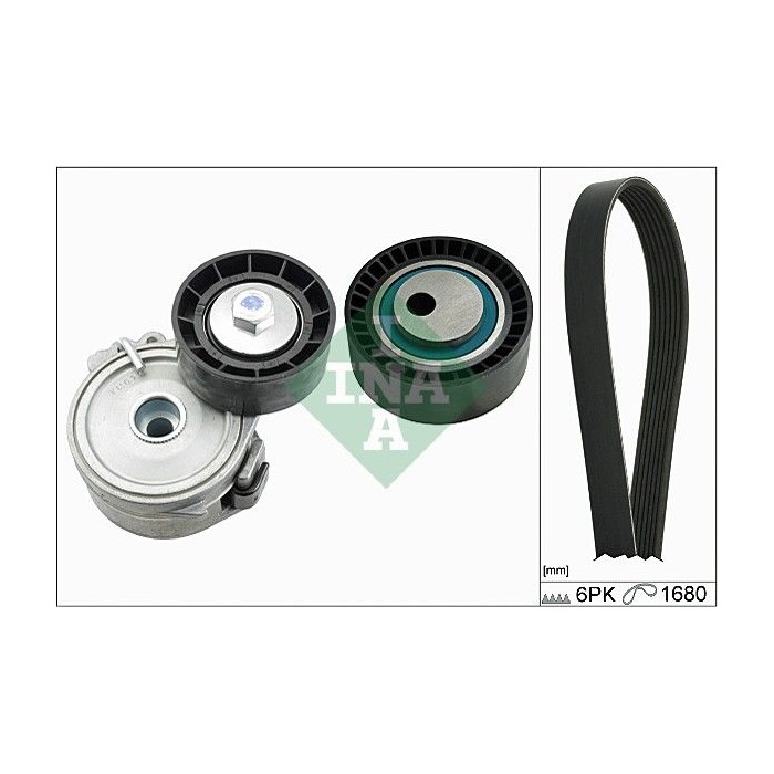 INA Keilrippenriemensatz 529016610