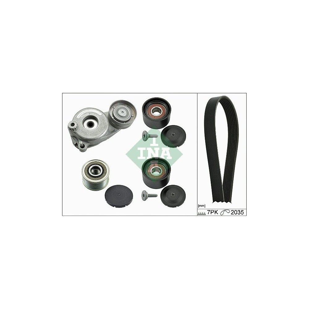 INA Keilrippenriemensatz 529017010