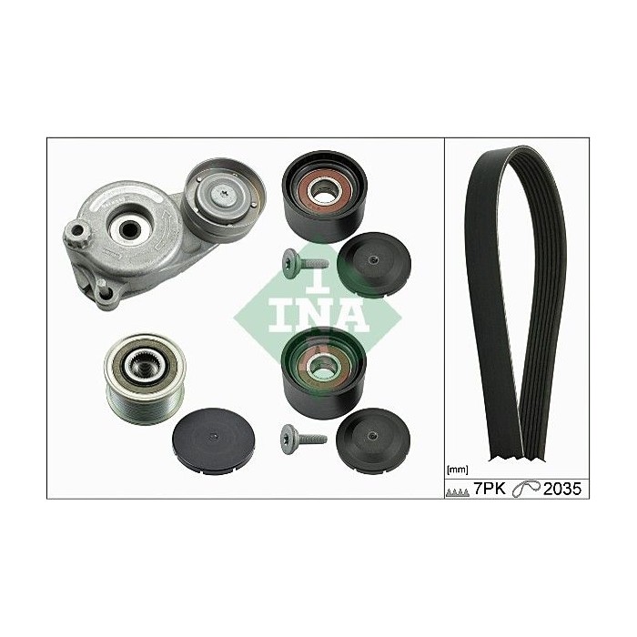 INA Keilrippenriemensatz 529017010
