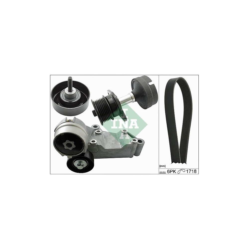 INA Keilrippenriemensatz 529017310