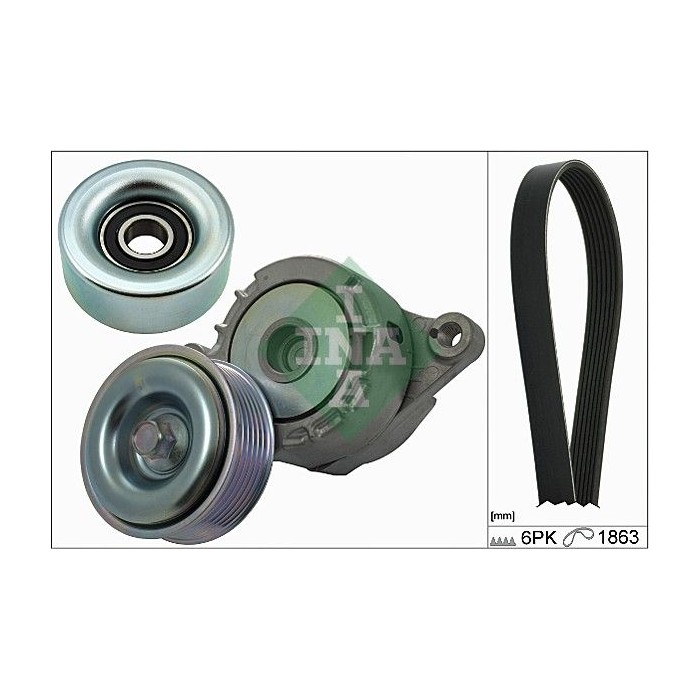 INA Keilrippenriemensatz 529017610