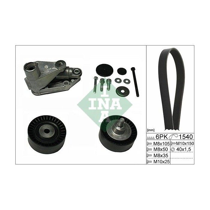 INA Keilrippenriemensatz 529019810