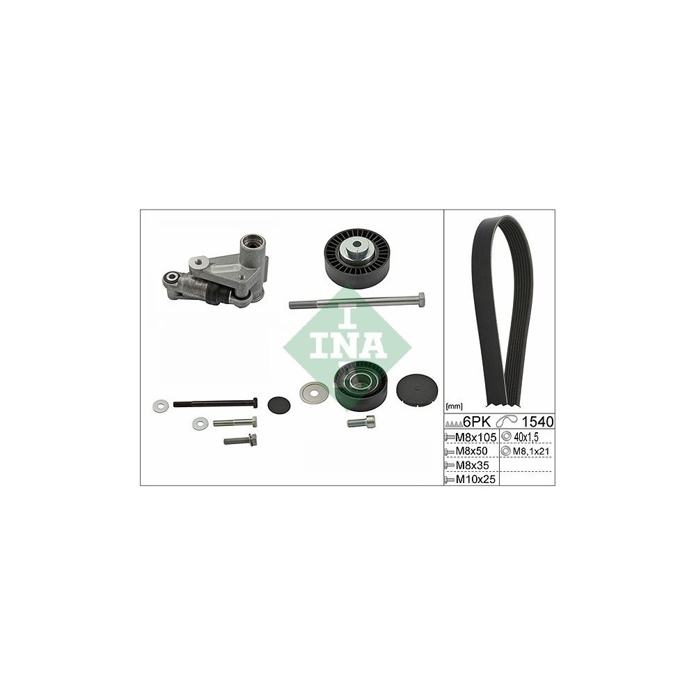 INA Keilrippenriemensatz 529019910