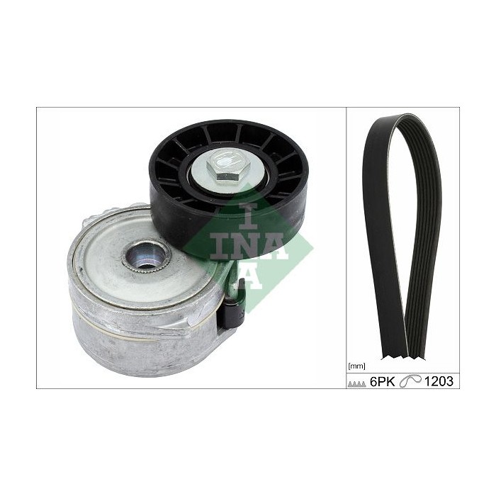 INA Keilrippenriemensatz 529022610