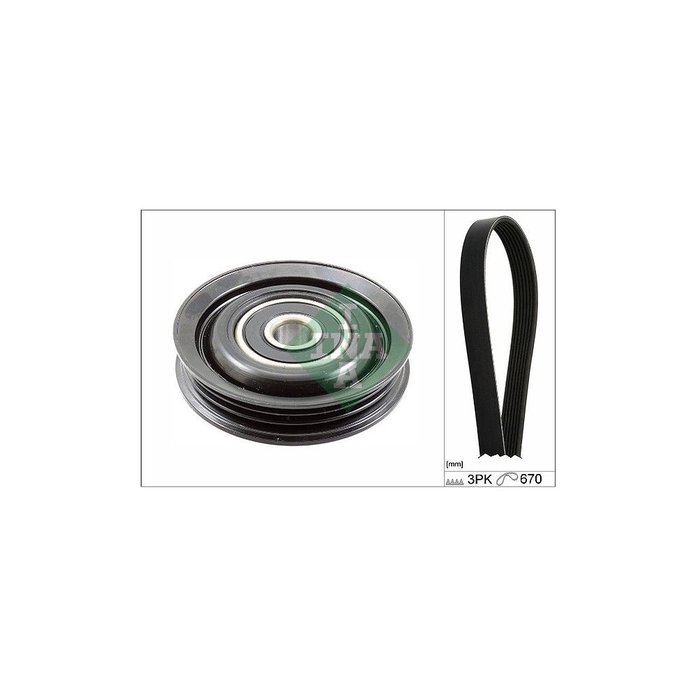 INA Keilrippenriemensatz 529022710