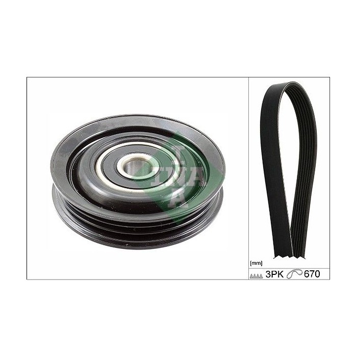 INA Keilrippenriemensatz 529022710