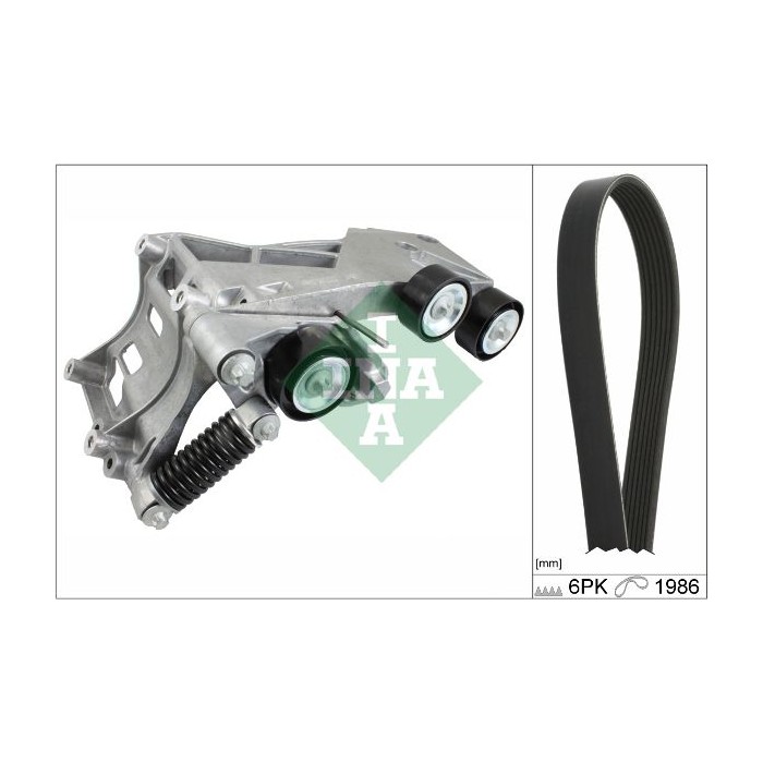 INA Keilrippenriemensatz 529023310