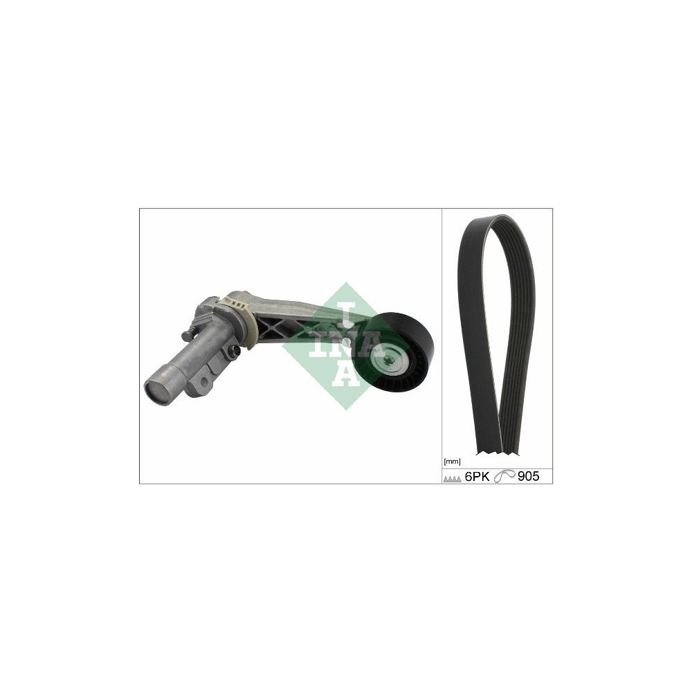 INA Keilrippenriemensatz 529026610