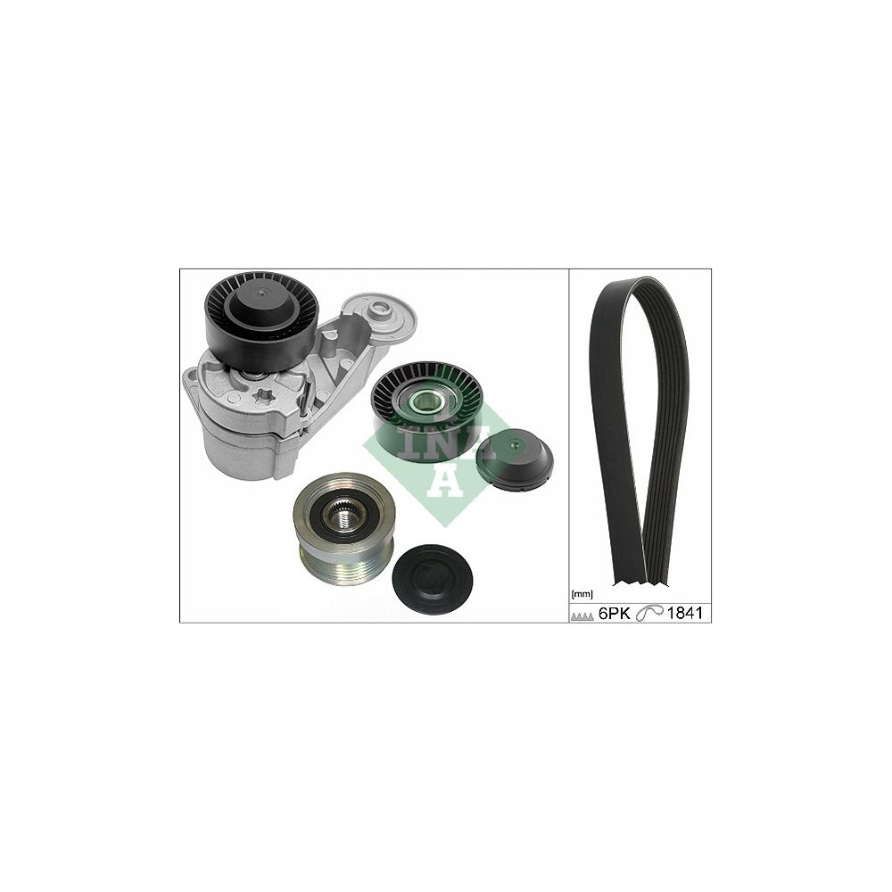 INA Keilrippenriemensatz 529027710