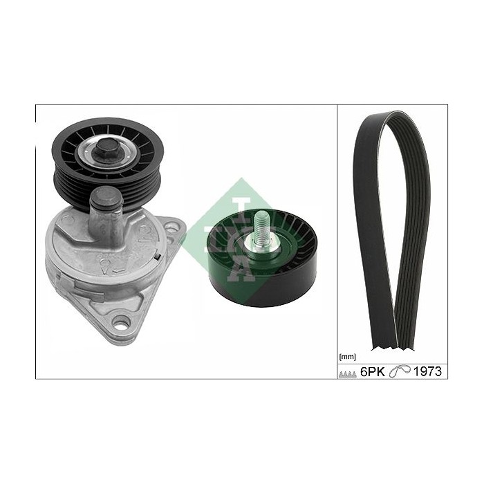 INA Keilrippenriemensatz 529028110