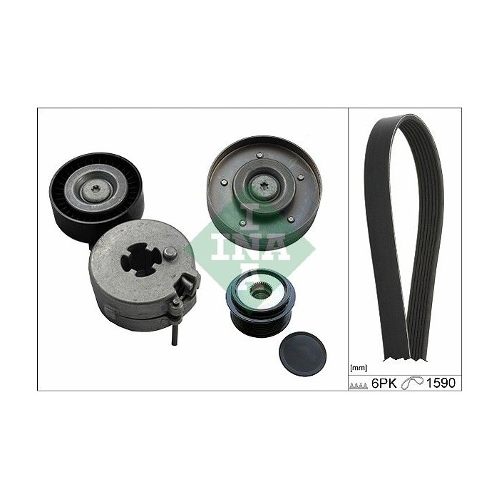 INA Keilrippenriemensatz 529018110