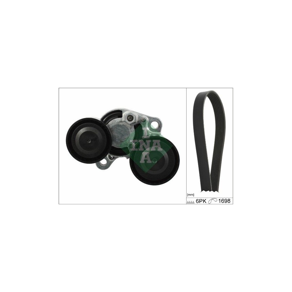 INA Keilrippenriemensatz 529020610