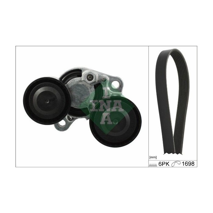 INA Keilrippenriemensatz 529020610