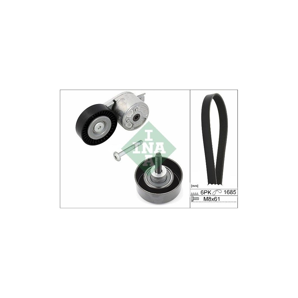 INA Keilrippenriemensatz 529021810