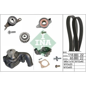 INA Wasserpumpe + Zahnriemensatz 530001031