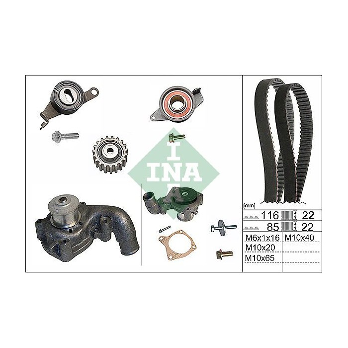 INA Wasserpumpe + Zahnriemensatz 530001031