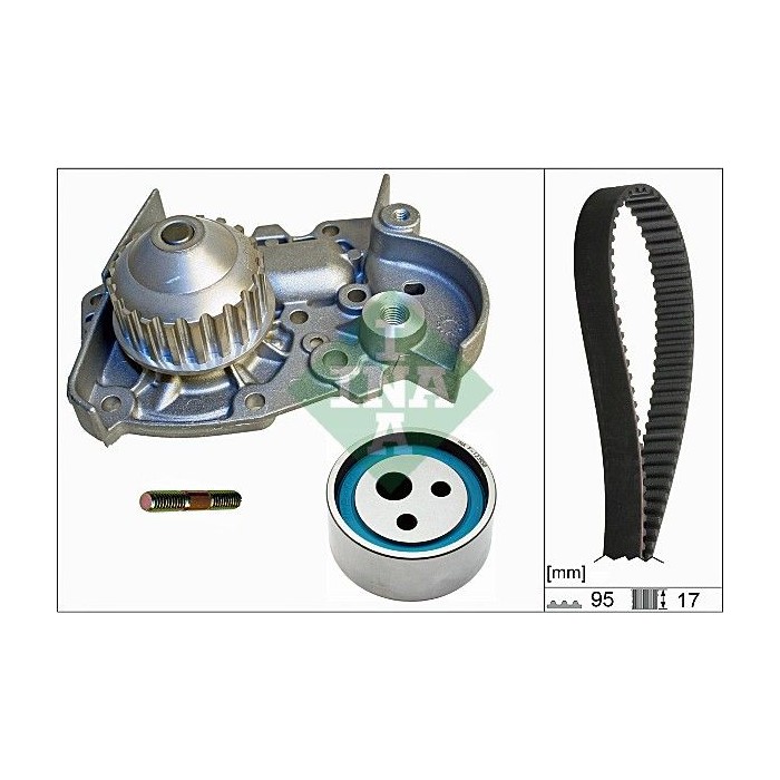 INA Wasserpumpe + Zahnriemensatz 530001831