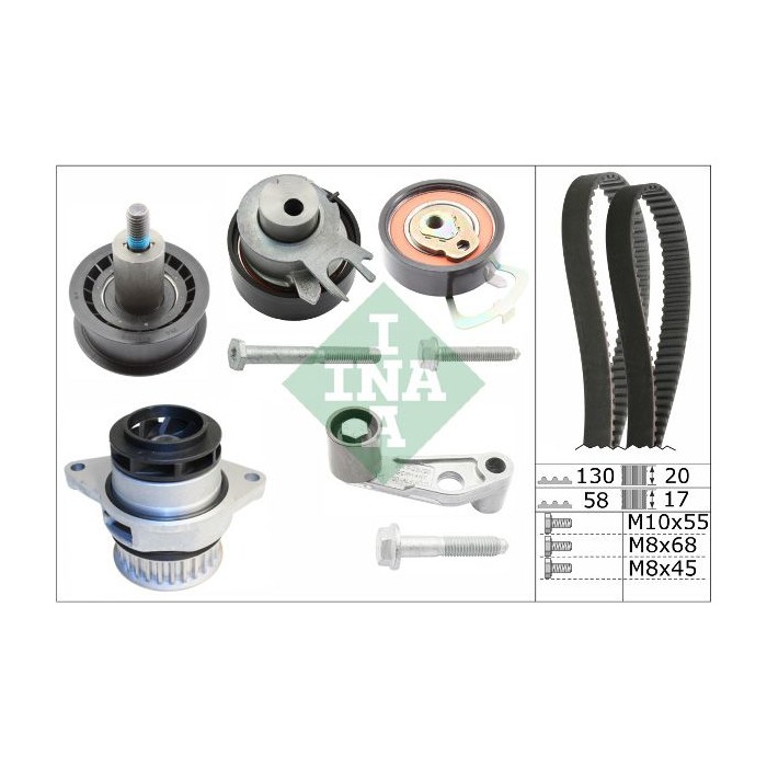 INA Wasserpumpe + Zahnriemensatz 530008930