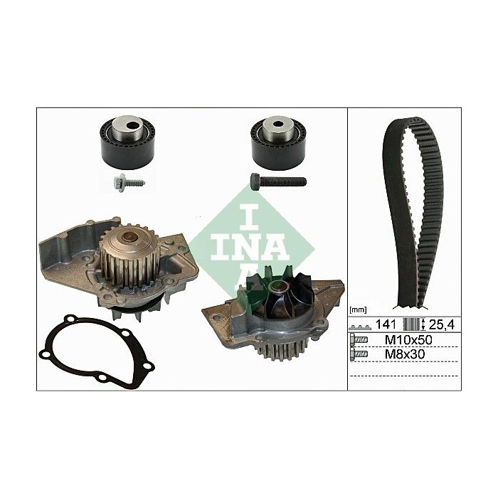 INA Wasserpumpe + Zahnriemensatz 530011130