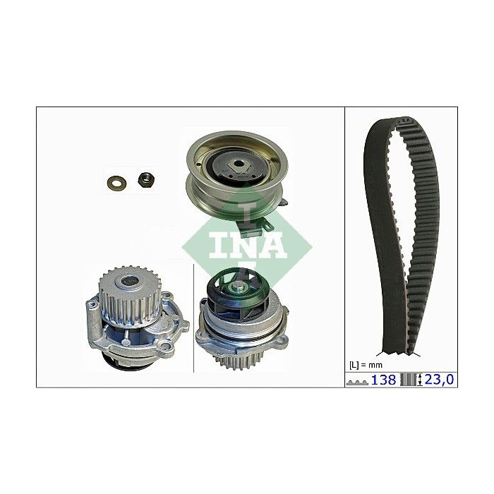 INA Wasserpumpe + Zahnriemensatz 530017131
