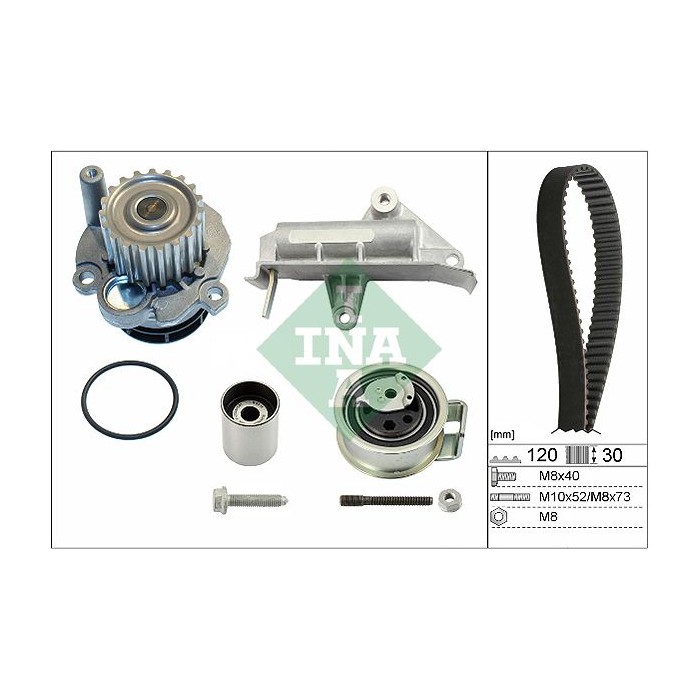 INA Wasserpumpe + Zahnriemensatz 530017730