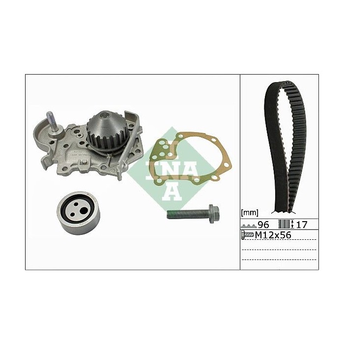 INA Wasserpumpe + Zahnriemensatz 530019131