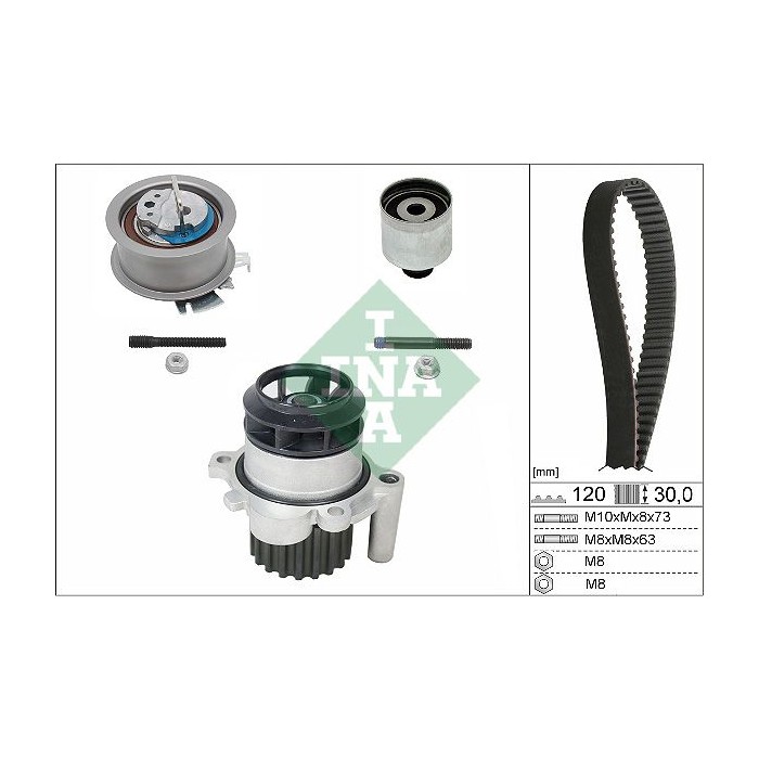 INA Wasserpumpe + Zahnriemensatz 530020130