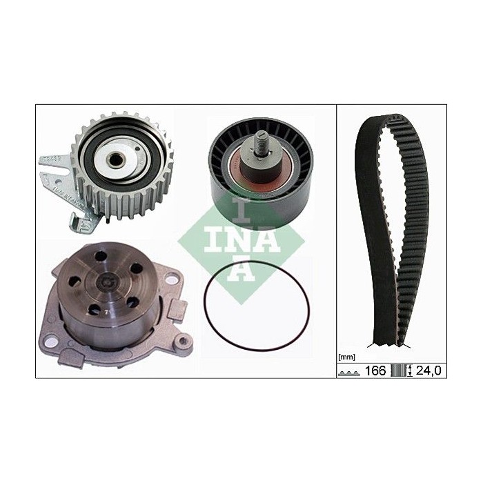 INA Wasserpumpe + Zahnriemensatz 530022630