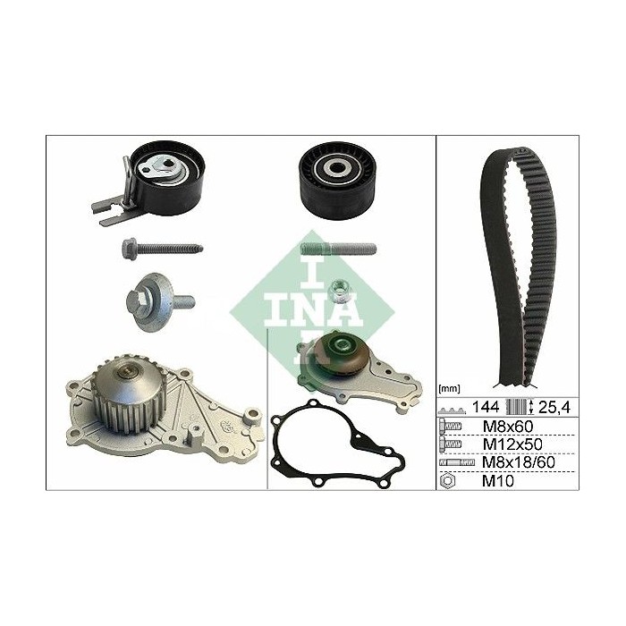 INA Wasserpumpe + Zahnriemensatz 530023930