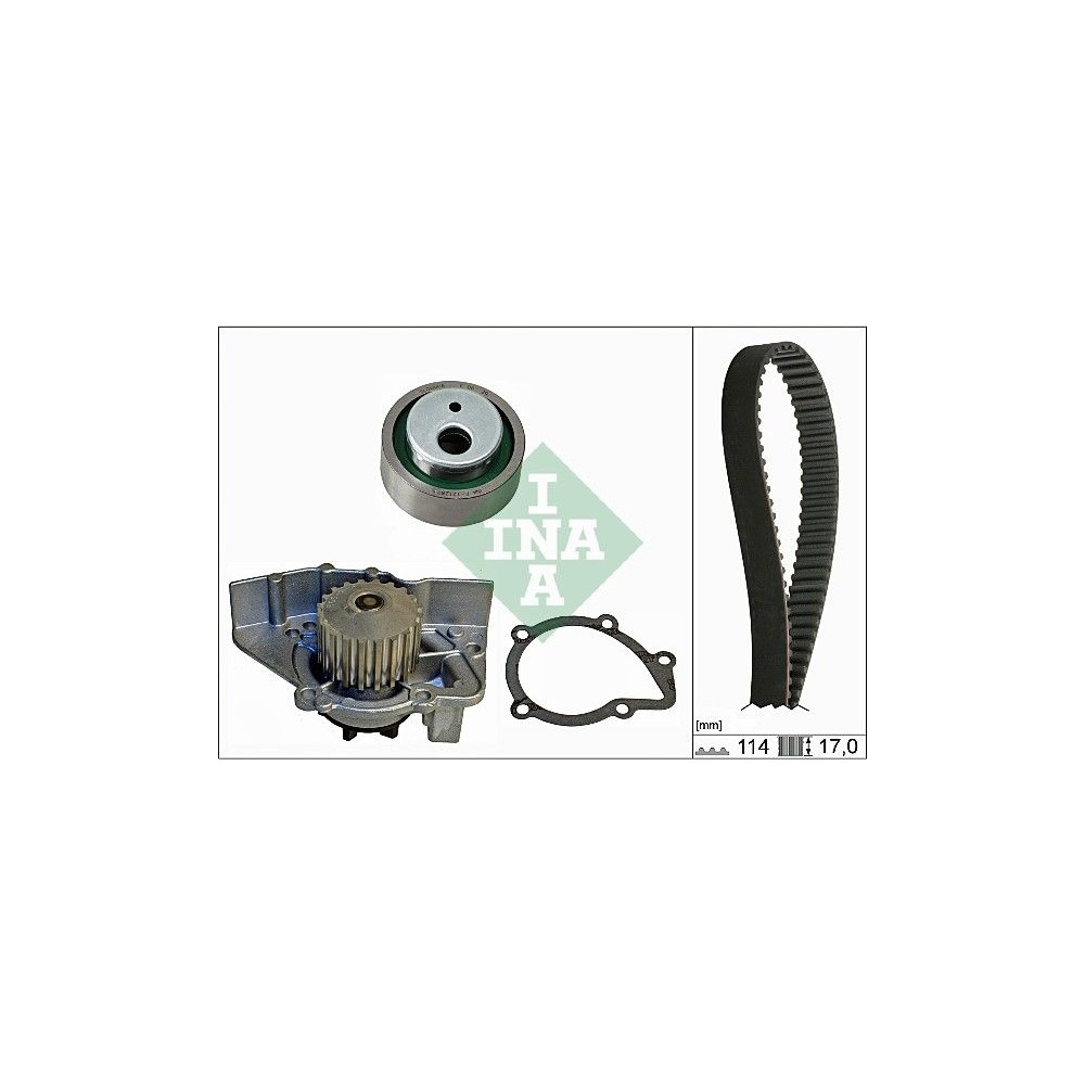 INA Wasserpumpe + Zahnriemensatz 530025830