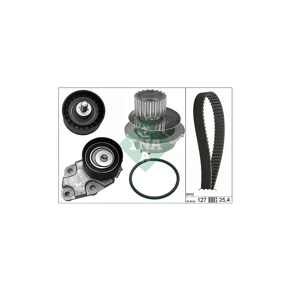 INA Wasserpumpe + Zahnriemensatz 530033231