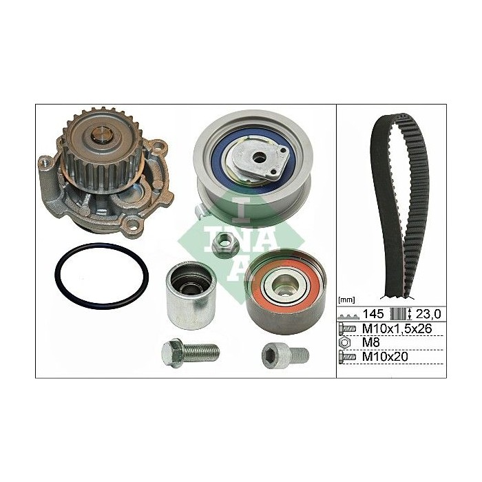 INA Wasserpumpe + Zahnriemensatz 530037430
