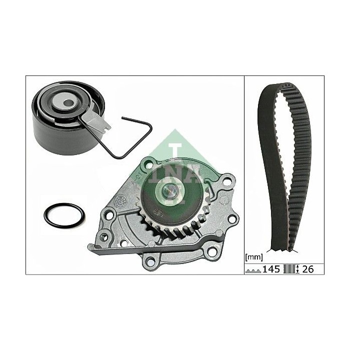 INA Wasserpumpe + Zahnriemensatz 530037630