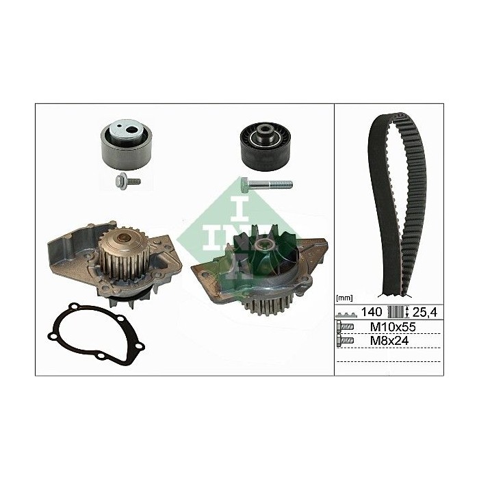 INA Wasserpumpe + Zahnriemensatz 530044030