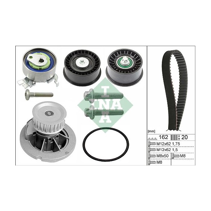 INA Wasserpumpe + Zahnriemensatz 530044130