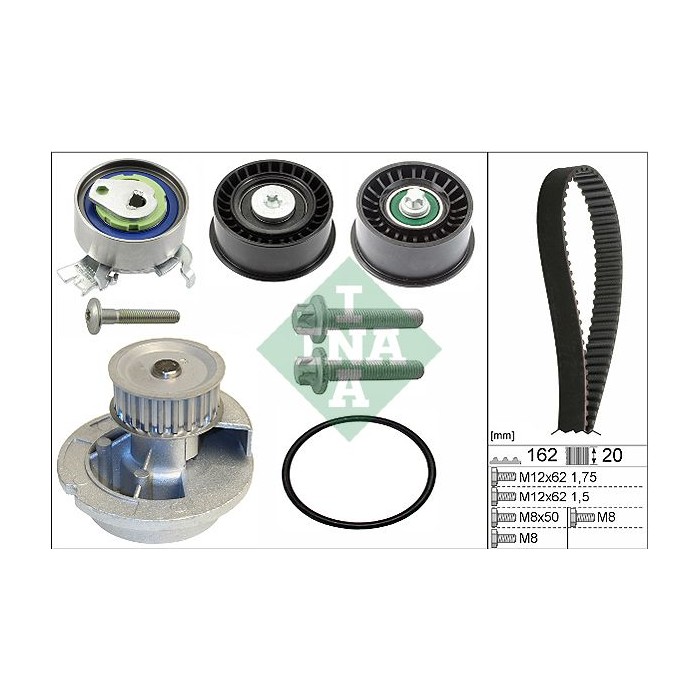 INA Wasserpumpe + Zahnriemensatz 530044131