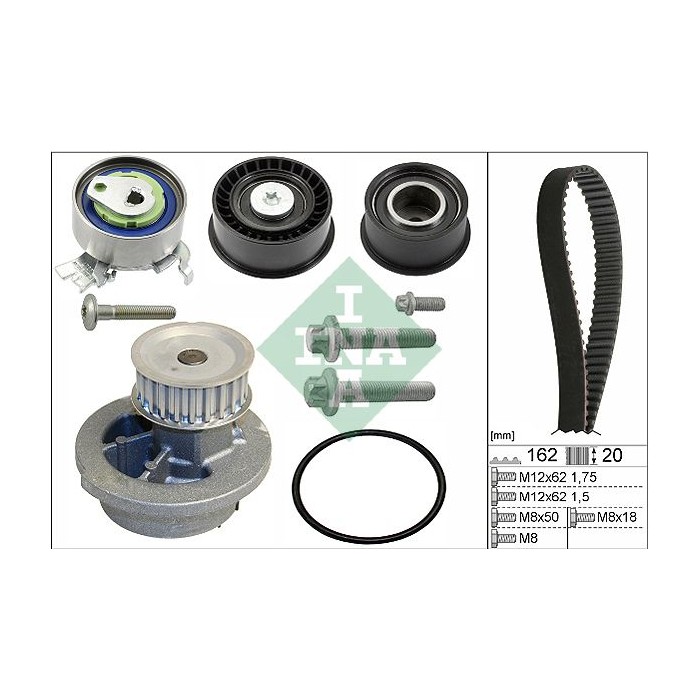 INA Wasserpumpe + Zahnriemensatz 530044330